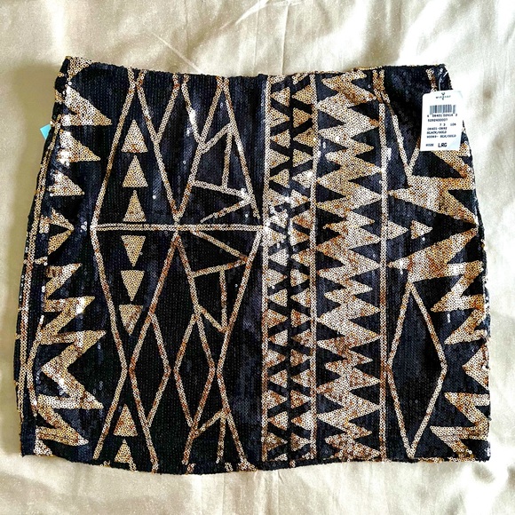 WINDSOR | Taylor Swift Concert Sequin Glitter Mini Skirt - Picture 1 of 5